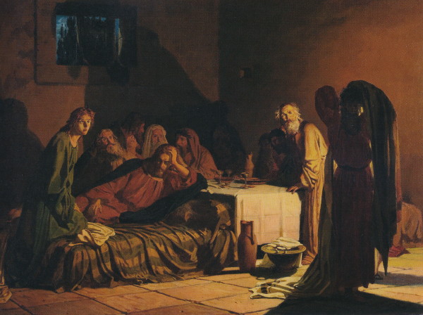 Image - Mykola Ge: The Last Supper (1863).